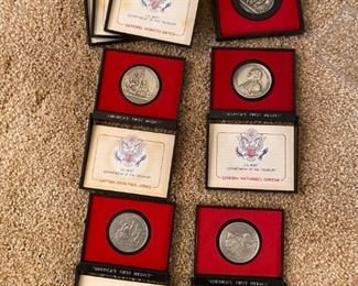 US Mint "America's First Medals" 