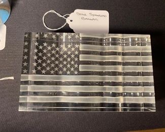 Steuben Glass Star Spangled Banner
