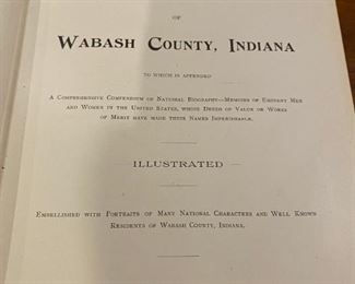 Wabash County Indiana Book