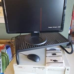 Compaq Desktop with Dell Monitor