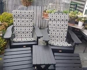 High End Patio Furniture.  Set was purchased new for $995  less than 1 year ago