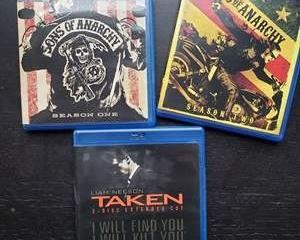 DVD Lot "Taken" and "Sons of Anarchy"