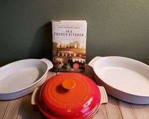Le Creuset Baking Dish 13-20 * Le Creuset Baking 06-12 * Le Creuset Round Baking Dish With Lid * French Cookbook