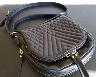 Vince Camuto black leather purse. 
