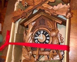 Large cuckoo clock from Germany...unassembled, new in box!