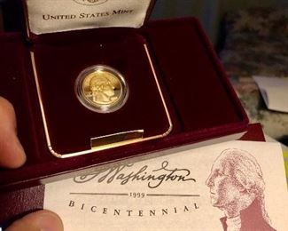 US Mint Proof Gold Five Dollar coin