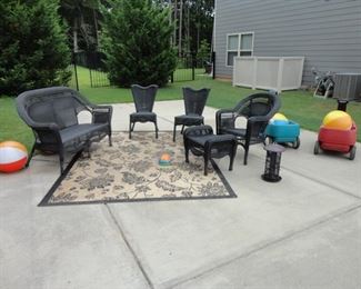Outdoor Resin coated furniture/ Step 2 wagons/Bird Feeder /Outdoor rug