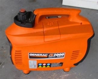Generac x 2000 Portable Generator. 