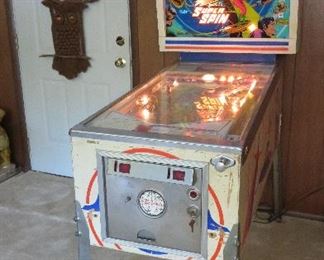 Gottlieb Super Spin pinball machine