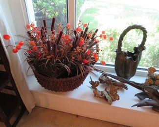 Rustic floral arrangement