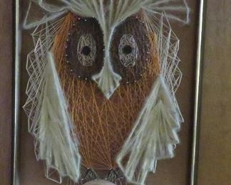 Owl string art
