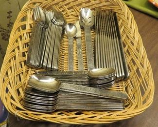 Vintage stainless flatware