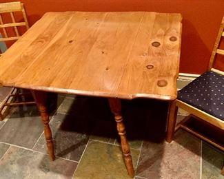 Drop leaf table $75
42 wide x 21.5d 35h closed. 