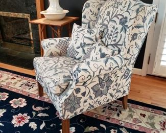Wing armchair
