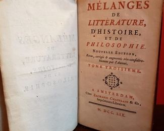 Melanges de Litterature D'Histoire antique book