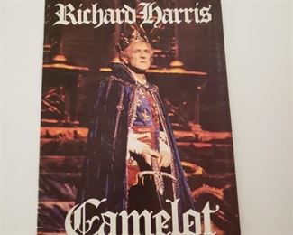 Camelot playbook autographed by Richard Harris
