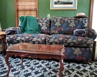Westwood by Century sofa, approx. 75" wide by 37" deep 