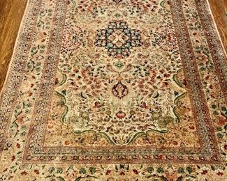 $950 Chinese Silk rug  #1 ; 8'1" x 5'1"