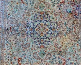 Detail: Chinese silk rug #2