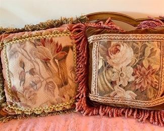 $100 for pair of floral pillows