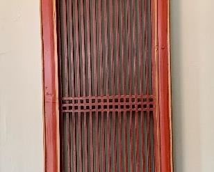 $125 each; Wood screen panel #4;  4 decorative wooden screen panels available; each is 30.5" x 9.5"
