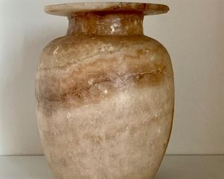 $45; Stone vase with lip