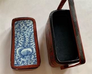 Detail; Chinese wedding box