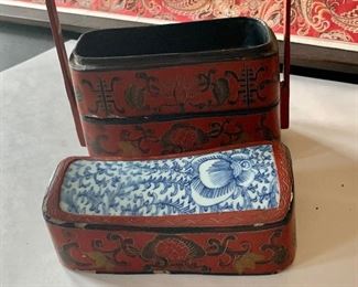 Detail; Chinese Wedding box