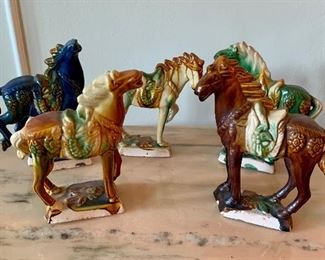 $175;Lot of 5 horses