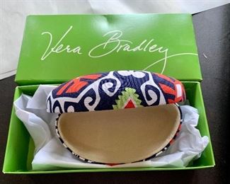 $15; Vera Bradley eyeglass holder. New in Box