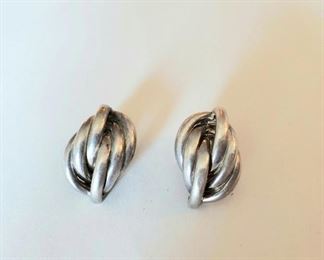 $15; Zina .925 Sterling Silver clip-on earrings