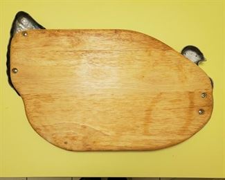 Detail; Turkey cutting board