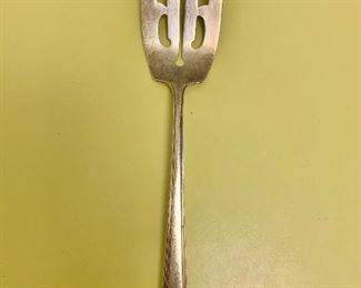 $50; Sterling fish fork.  Approx 57g.