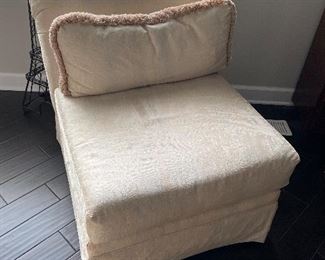 Fabric side chairs, $40 each (2 availble)