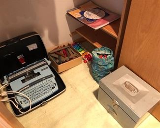 Corona matrix Super 12 typewriter.