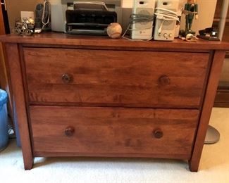 Nice two-drawer lateral chest.