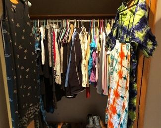 Brand-name women's clothing.