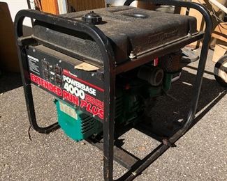 Coleman Powermate Powerbase 4000 generator.