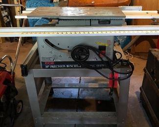 Ryobi 10" Precision Benchtop Cutting System.