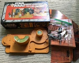 Vintage Star Wars Creature Cantina -- incomplete, with box.