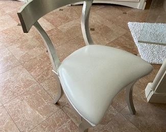 Silver  Chair.  Good  for make up table   $50