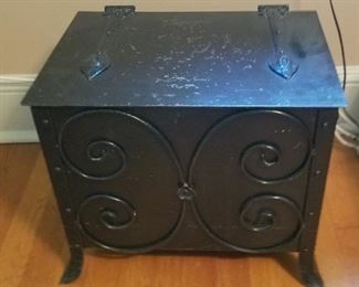 Vintage coal box