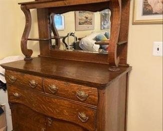 
Antique oak Buffet sideboard