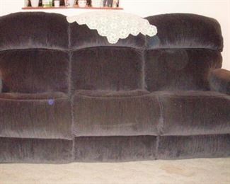 SOFA WITH RECLINER ON EACH END