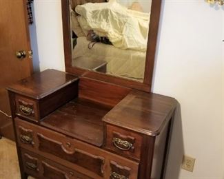 Antique Dresser/Mirror
