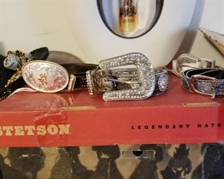 Western Belts with Buckles