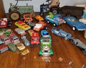 Vintage Kids Toy Cars
