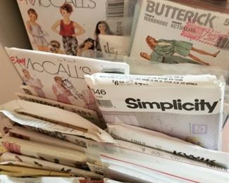 Vintage Sewing Patterns (Several Drawers full of Patterns)