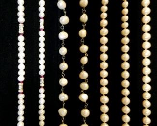 Sterling Jewelry and Pearls