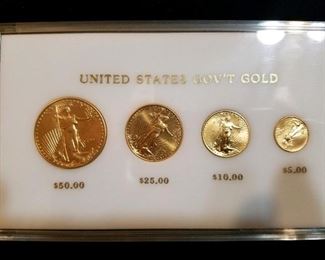 Gold Eagle Set